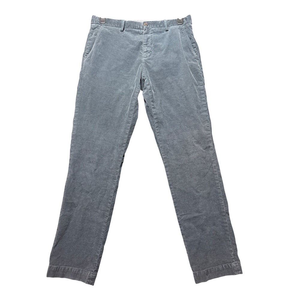 The Men's Store‎ Bloomingdale's Corduroy Pants Men 32x32 Excellent Slim Fit